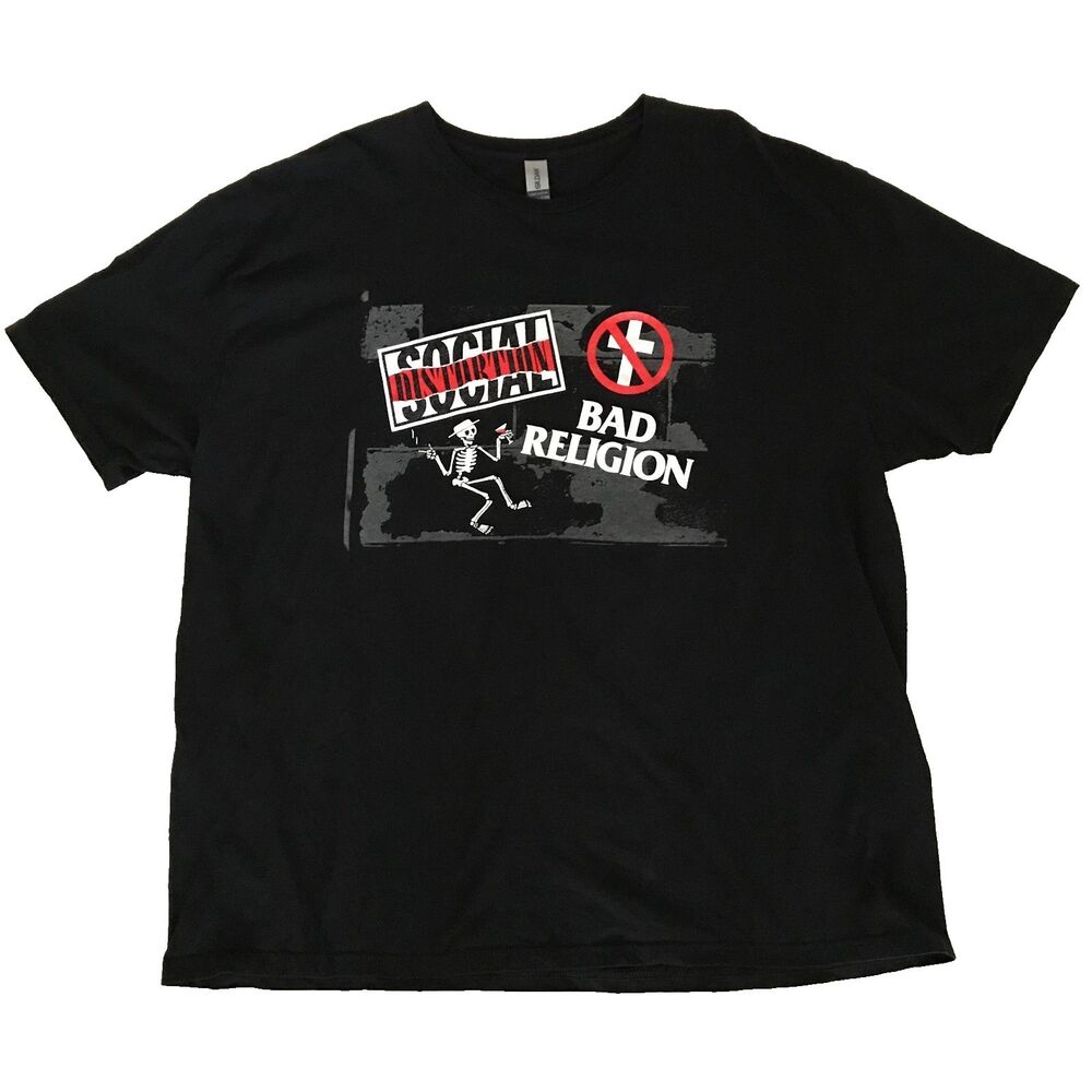 Bad Religion First Ever Live Show With Social Distortion 2024 Tour Size 2xl
